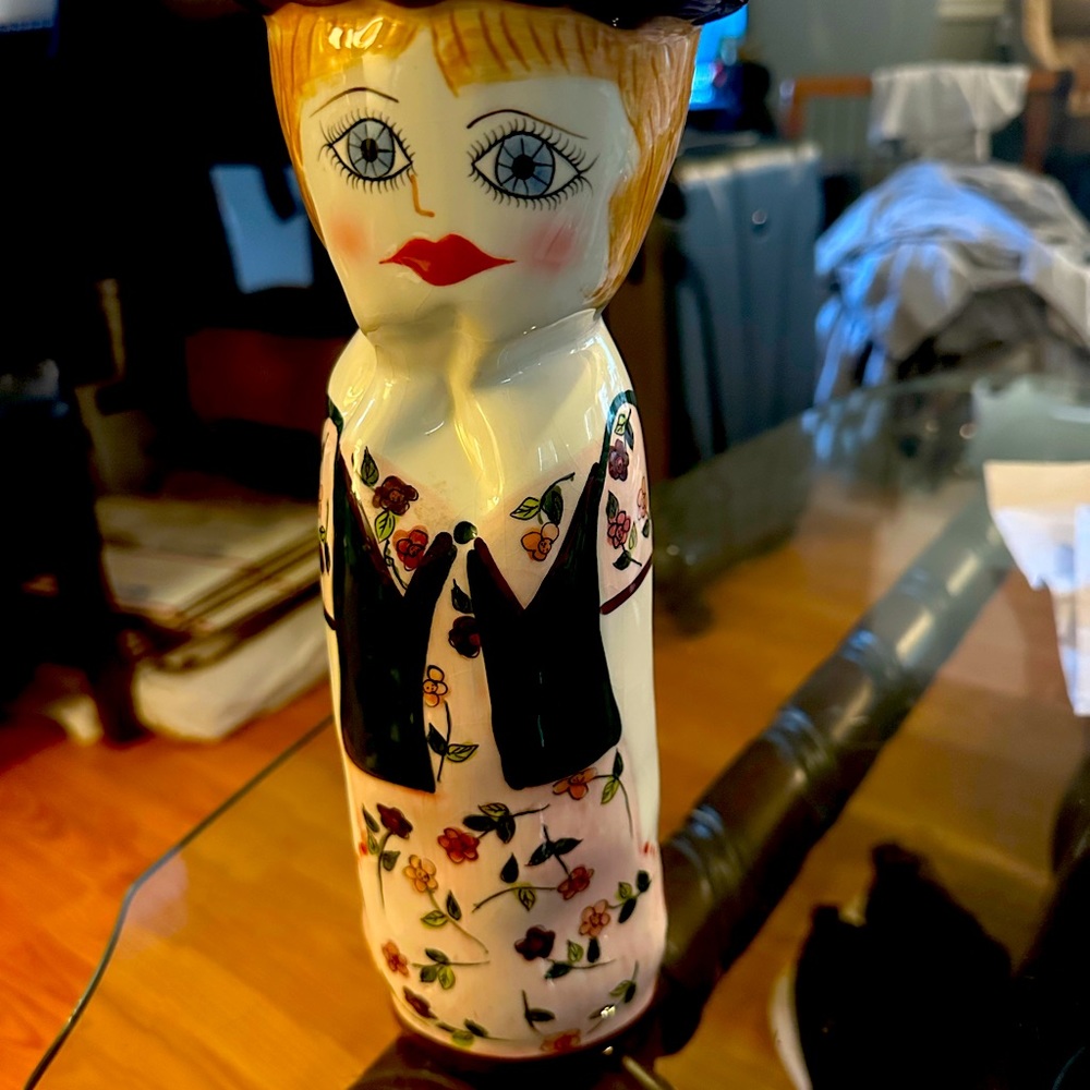 Vintage Bella Casa Lady Vase